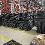 Used Plastic Pallets - Nestable, 4 - Way, 48 × 40" 1