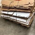 42 × 42 × 40" - Used Gaylord Boxes - 5 Wall, Octagon, Partial Flap Bottoms 2