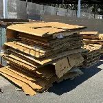 40 × 40 × 34" - Used Gaylord Boxes - 5 Wall, Octagon, Partial Flap Bottoms 3