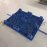 Used Plastic Pallets - Nestable, 4 - Way, 48 × 40" 3