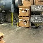48 × 40 × 40" - Used Gaylord Boxes - 5 Wall, Octagon, Partial Flap Bottoms 2