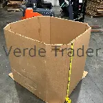 48 × 40 × 40" - Used Gaylord Boxes - 5 Wall, Octagon, Partial Flap Bottoms 1