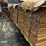 48 × 40 × 40" - Used Gaylord Boxes - 5 Wall, Octagon, Partial Flap Bottoms 2