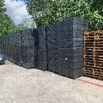 Used Plastic Pallets - Nestable, 4 - Way, 48 × 40" 1