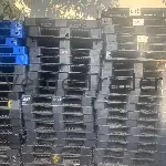 Used Plastic Pallets - Stackable, 4 - Way, 43 × 43" 1
