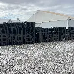 Used Plastic Pallets - Stackable, 4 - Way, 47 × 39" 3