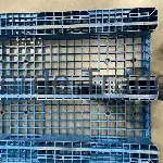 Used Plastic Pallets - Stackable, 4 - Way, 48 × 40" 1