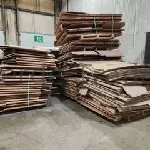 48 × 40 × 40" - Used Gaylord Boxes - 5 Wall, Octagon, Partial Flap Bottoms 3