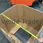 48 × 40 × 40" - Used Gaylord Boxes - 5 Wall, Octagon, Partial Flap Bottoms 2