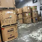 48 × 40 × 40" - Used Gaylord Boxes - 5 Wall, Octagon, Partial Flap Bottoms 2