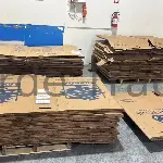 48 × 40 × 40" - Used Gaylord Boxes - 5 Wall, Octagon, Partial Flap Bottoms 1