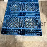 Used Plastic Pallets - Stackable, 4 - Way, 48 × 40" 2