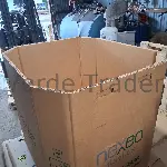 48 × 40 × 40" - Used Gaylord Boxes - 5 Wall, Octagon, Partial Flap Bottoms 1