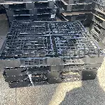Used Plastic Pallets - Rackable, 4 - Way, 48 × 40" 1