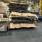 48 × 40 × 40" - Used Gaylord Boxes - 5 Wall, Octagon, Partial Flap Bottoms 2