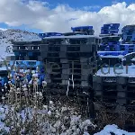 Used Plastic Pallets - Stackable, 4 - Way, 43 × 43" 2