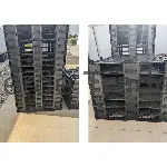 Used Plastic Pallets - Rackable, 4 - Way, 48 × 48" 3