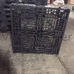 Used Plastic Pallets - Stackable, 4 - Way, 43 × 43" 3
